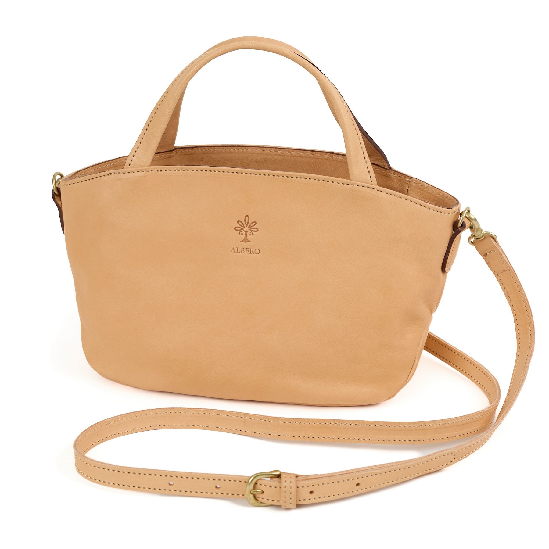 ALBERO アルベロ NATURALE ナチュラーレ 2WAYショルダーバッグ 2187