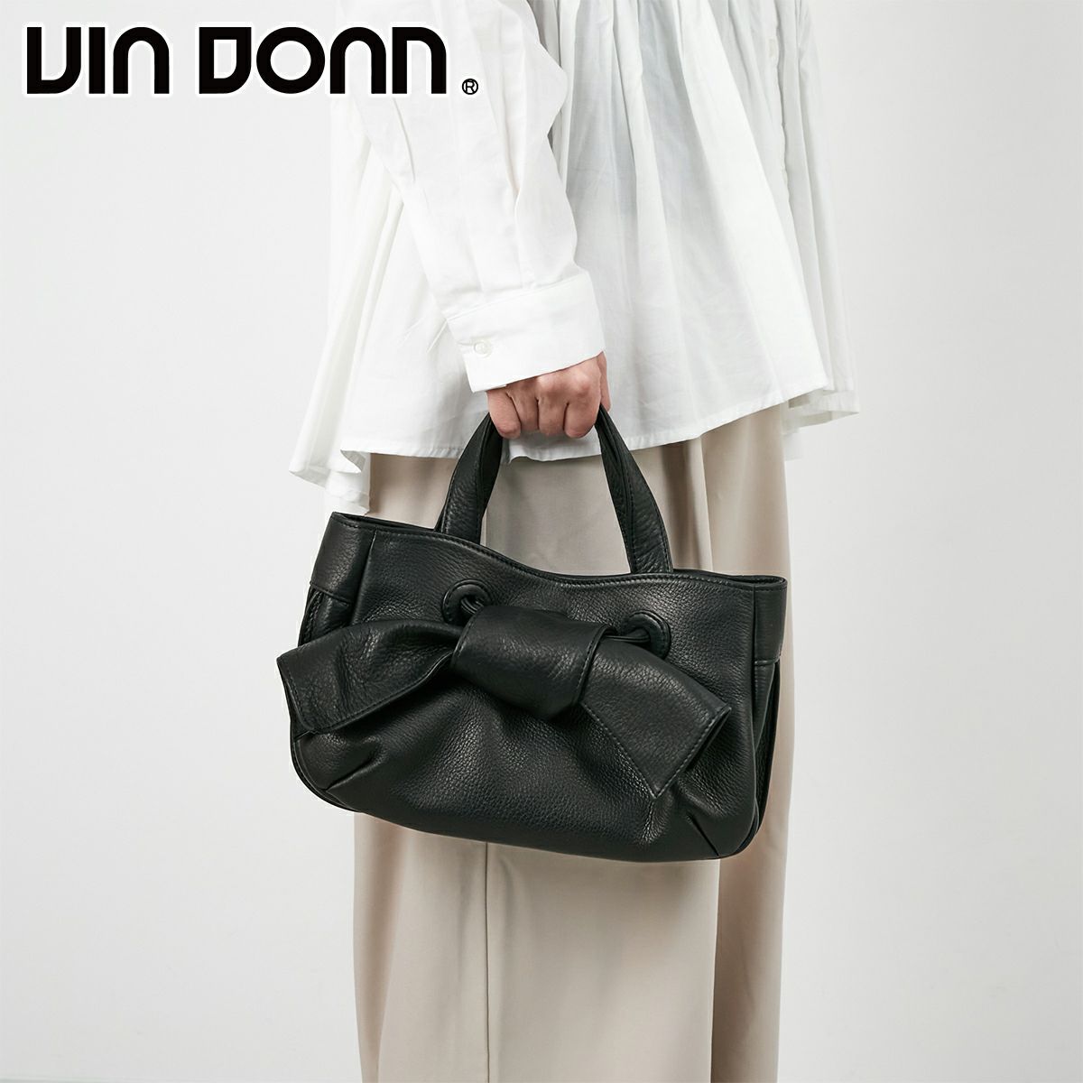 VIA DOAN ヴィア ドアン Zilda ジルダ 手さげバッグ 7776