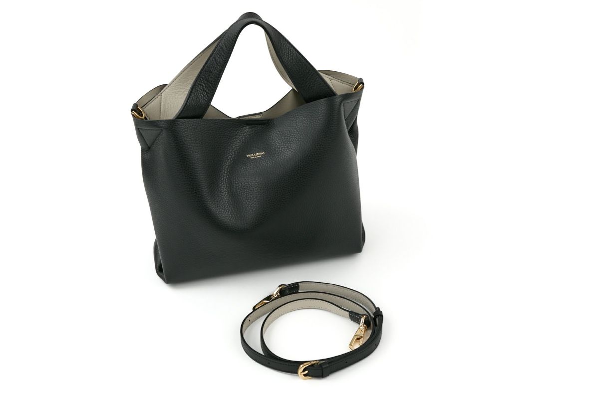 VIOLAd'ORO ヴィオラドーロ TRERO トレロ Wフェイストートバッグ(M) V-1506