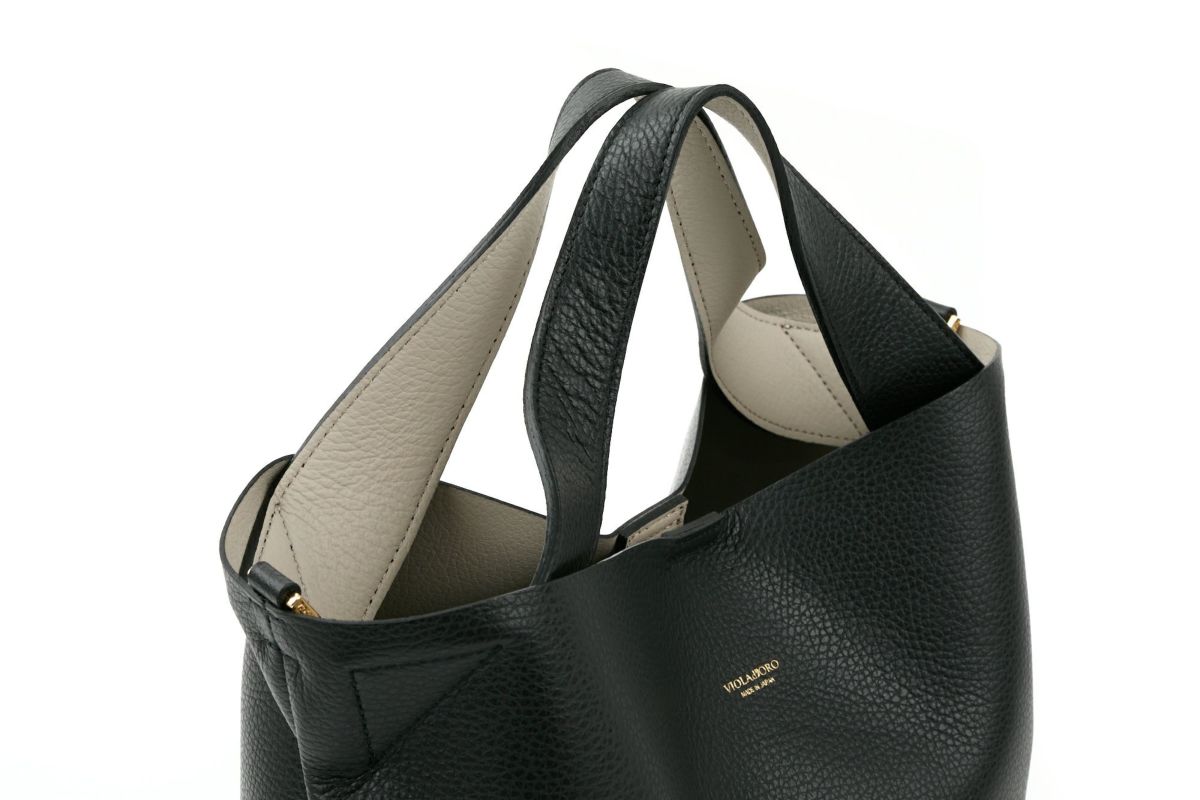 VIOLAd'ORO ヴィオラドーロ TRERO トレロ Wフェイストートバッグ(M) V-1506