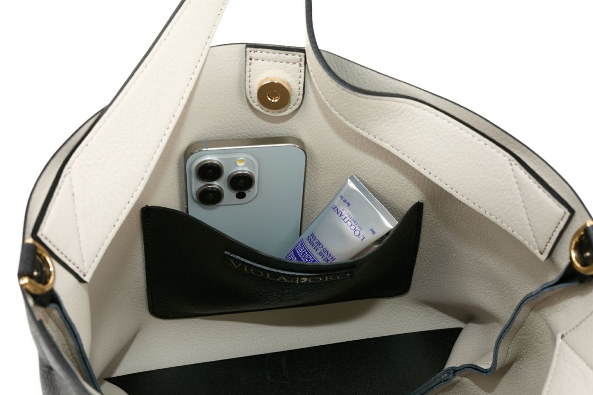 VIOLAd'ORO ヴィオラドーロ TRERO トレロ Wフェイストートバッグ(M) V-1506