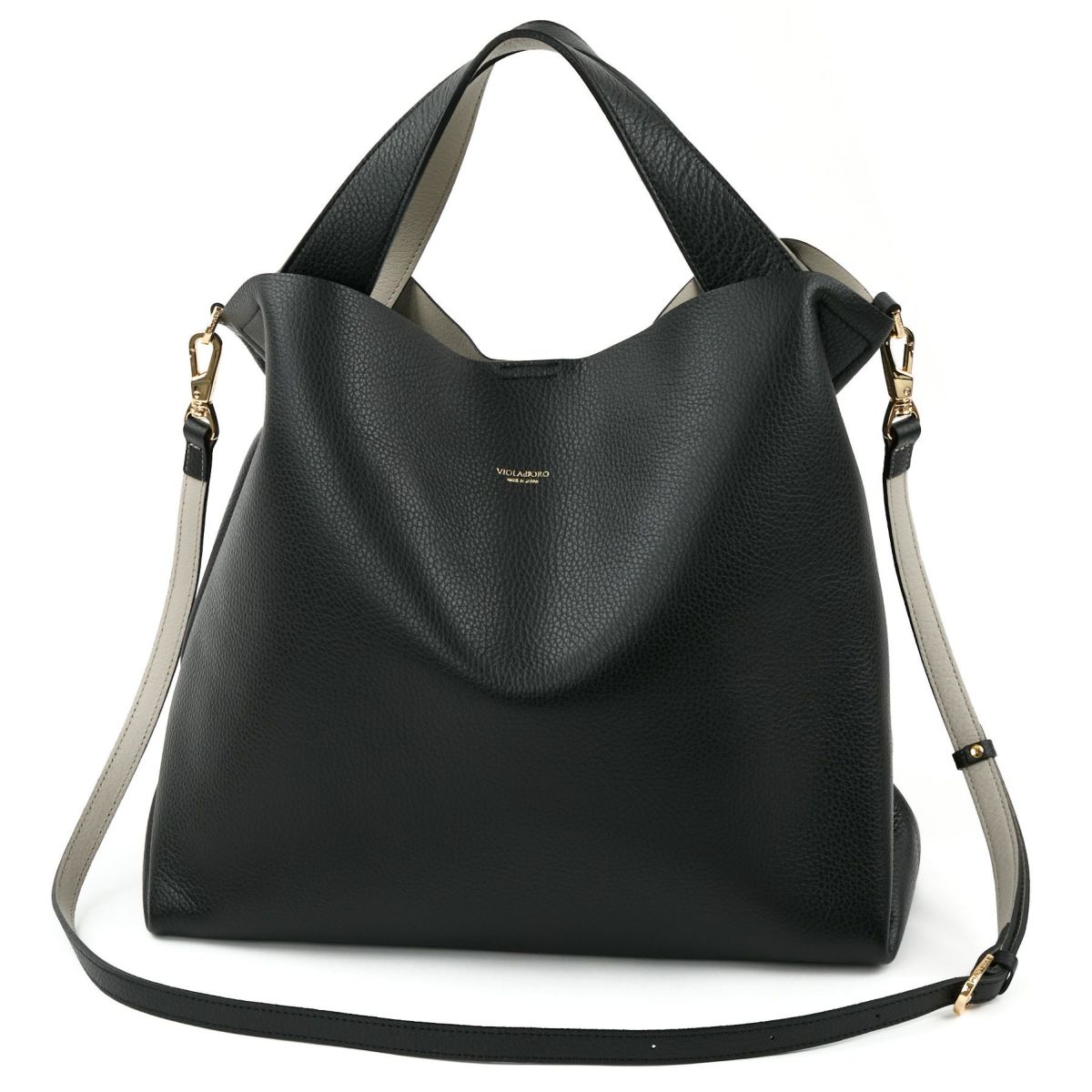 VIOLAd'ORO ヴィオラドーロ TRERO トレロ Wフェイストートバッグ(L) V-1508