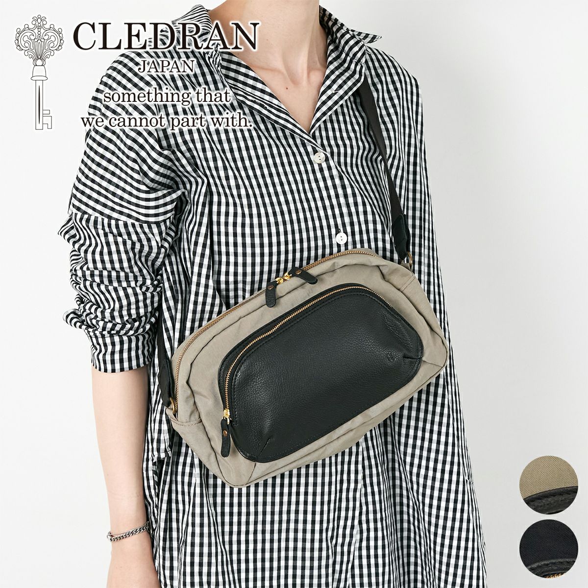 CLEDRAN クレドラン ARU アル ショルダーバッグ CR-CL3845