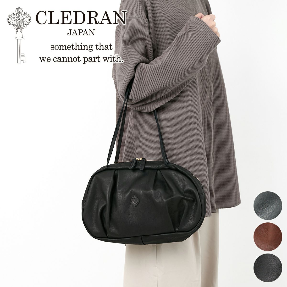 CLEDRAN クレドラン GALE ガレ ボストンバッグ CR-CL3848