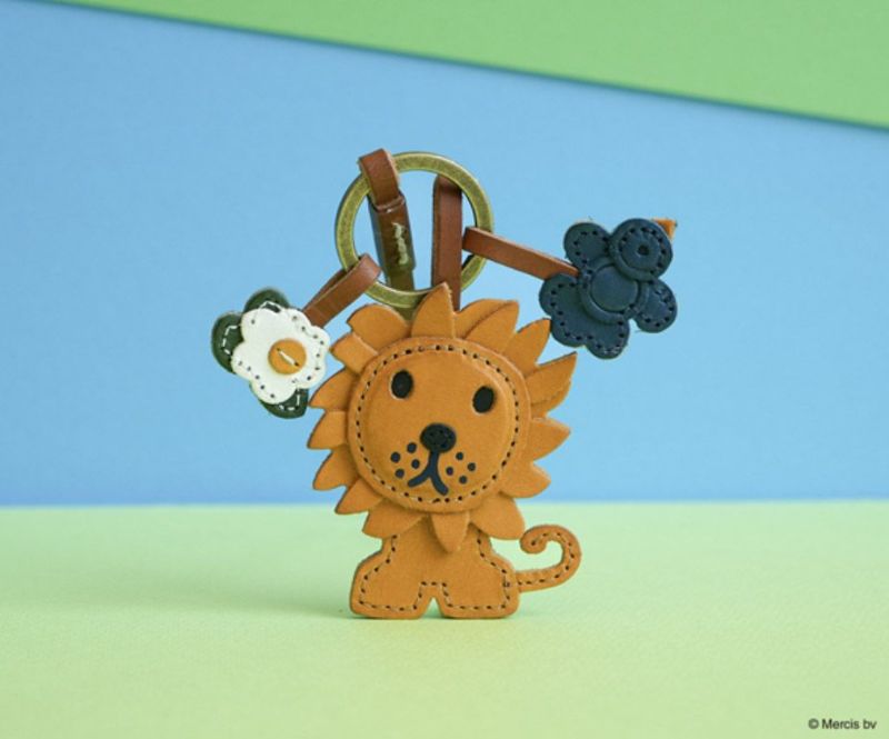 genten ゲンテン miffy collection ミッフィー ワクワクチャーム「ライオン」 46152
