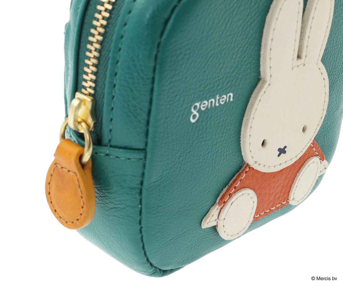 genten ゲンテン miffy collection ミッフィー ポーチ「ミッフィー」 46153