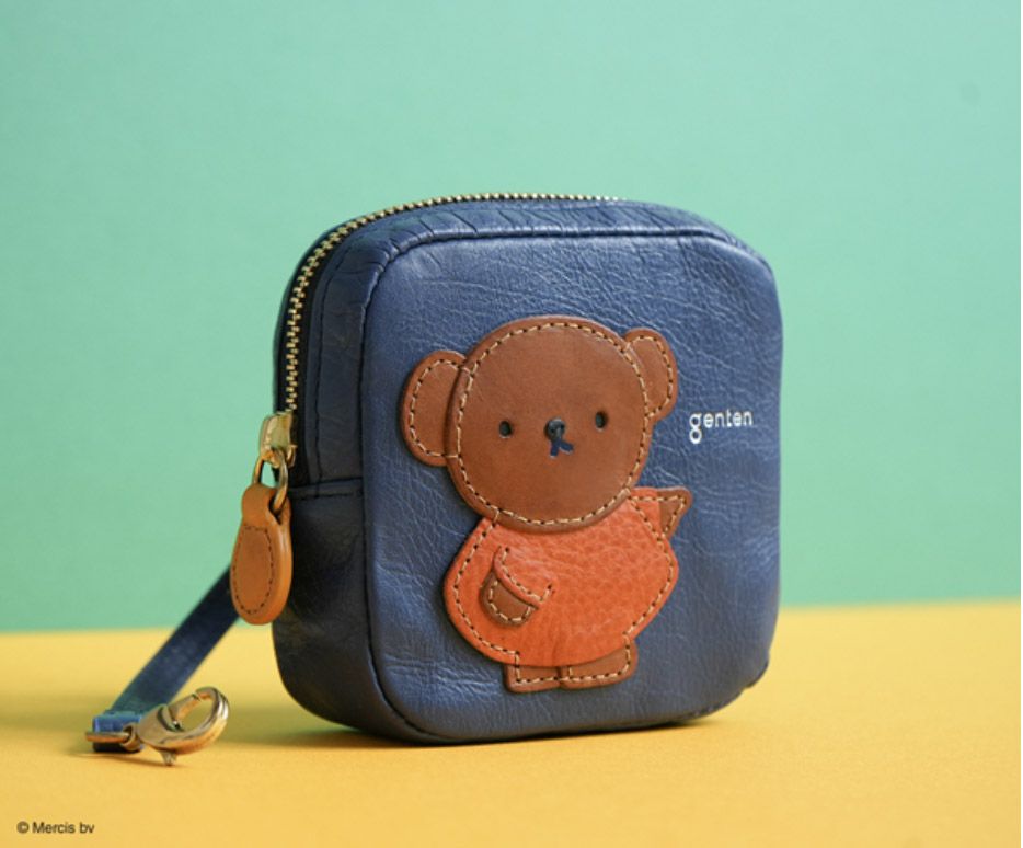 genten ゲンテン miffy collection ミッフィー ポーチ「ボリス」 46154
