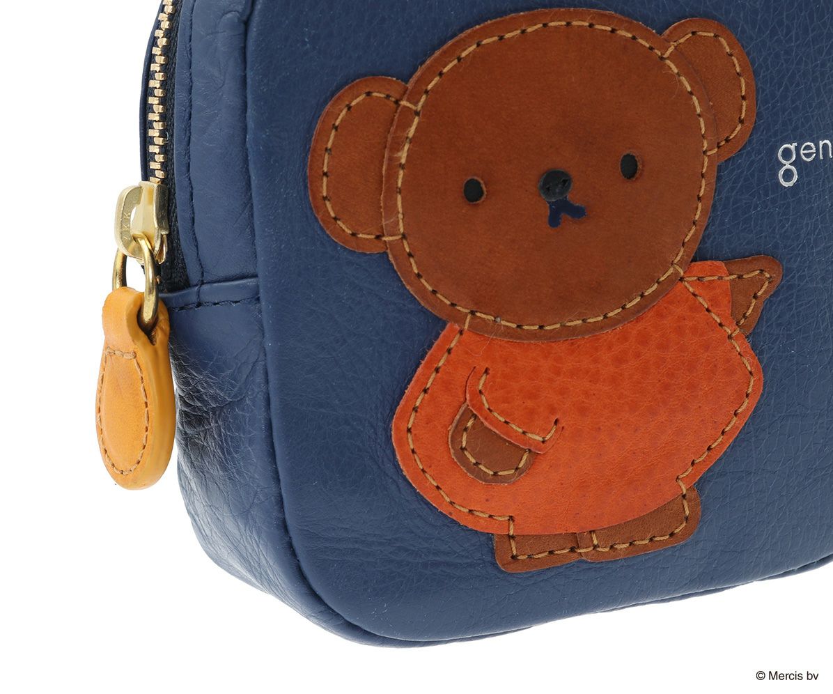 genten ゲンテン miffy collection ミッフィー ポーチ「ボリス」 46154