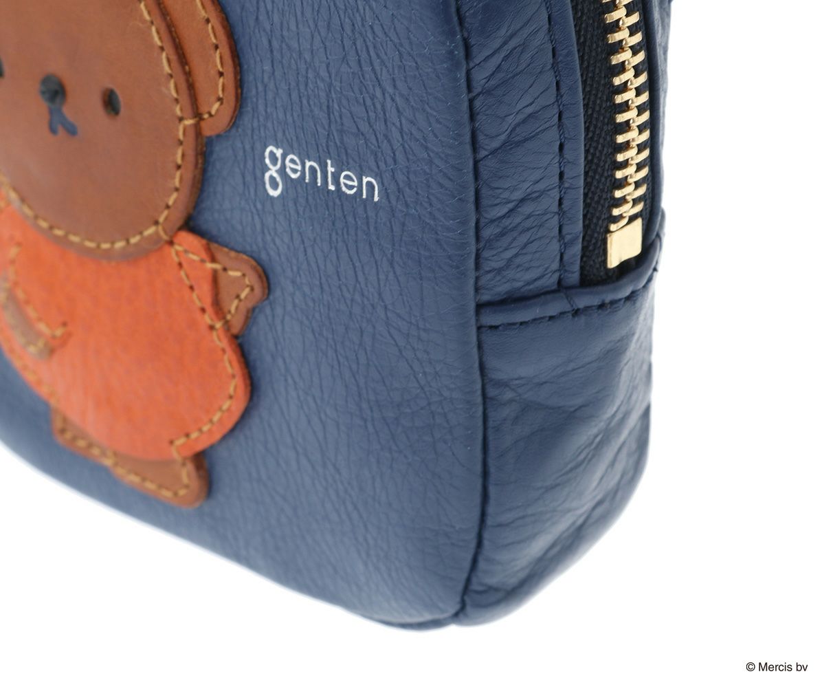 genten ゲンテン miffy collection ミッフィー ポーチ「ボリス」 46154