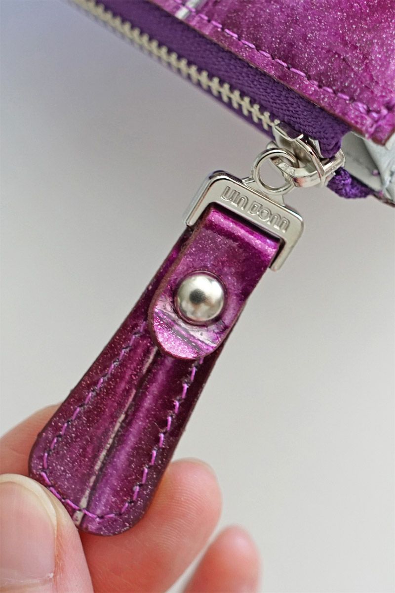 VIA DOAN ヴィア ドアン Large croco ラージクロコ 小銭入れ付き長財布（L字ファスナー式） 965