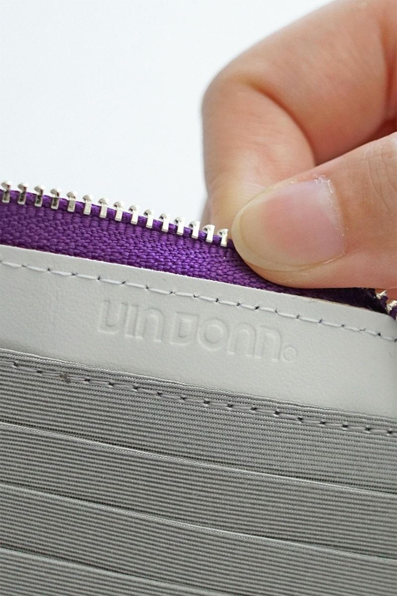 VIA DOAN ヴィア ドアン Large croco ラージクロコ 小銭入れ付き長財布（L字ファスナー式） 965