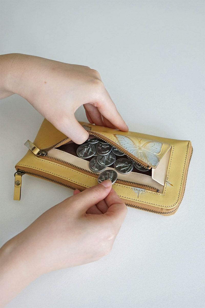 VIA DOAN ヴィア ドアン Dolce ドルチェ 小銭入れ付き長財布（L字ファスナー式） 237