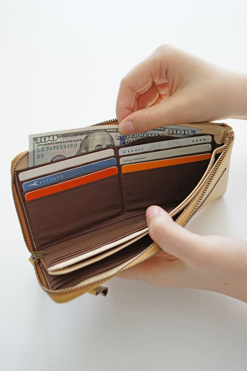 VIA DOAN ヴィア ドアン Dolce ドルチェ 小銭入れ付き長財布（L字ファスナー式） 237