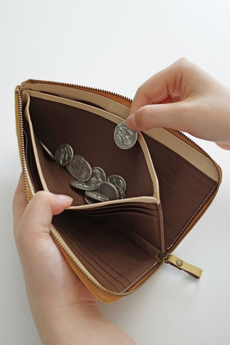 VIA DOAN ヴィア ドアン Dolce ドルチェ 小銭入れ付き長財布（L字ファスナー式） 237