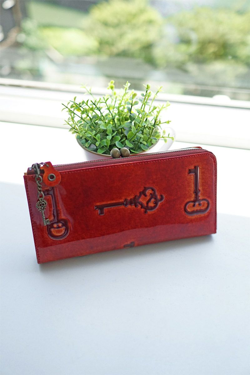 VIA DOAN ヴィア ドアン Retro レトロ 小銭入れ付き長財布 732