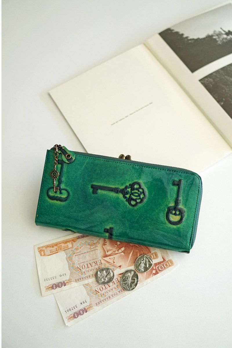 VIA DOAN ヴィア ドアン Retro レトロ 小銭入れ付き長財布 732