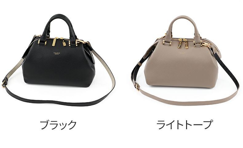 VIOLAd'ORO ヴィオラドーロ TRERO トレロ Wフェイスボストンバッグ V-1539