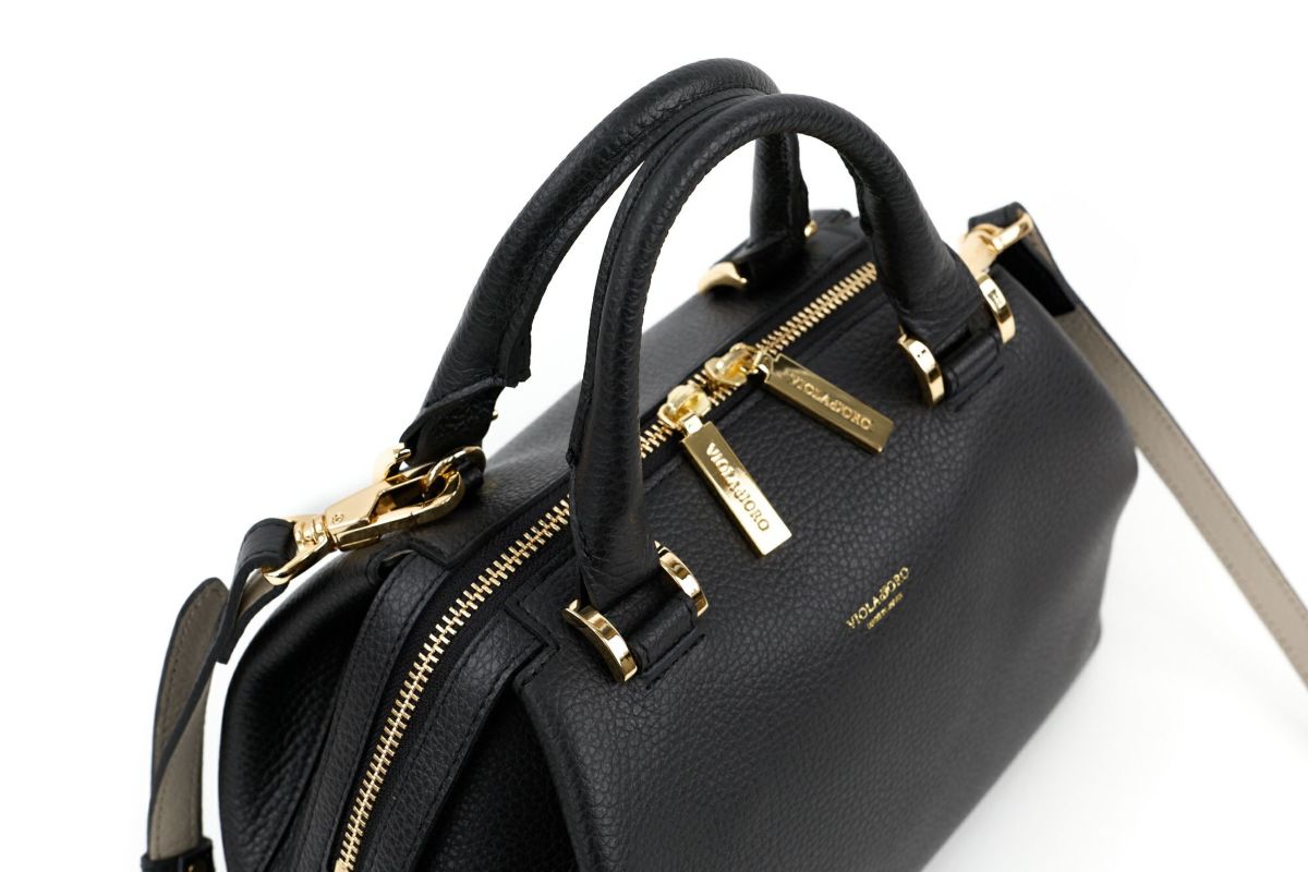VIOLAd'ORO ヴィオラドーロ TRERO トレロ Wフェイスボストンバッグ V-1539
