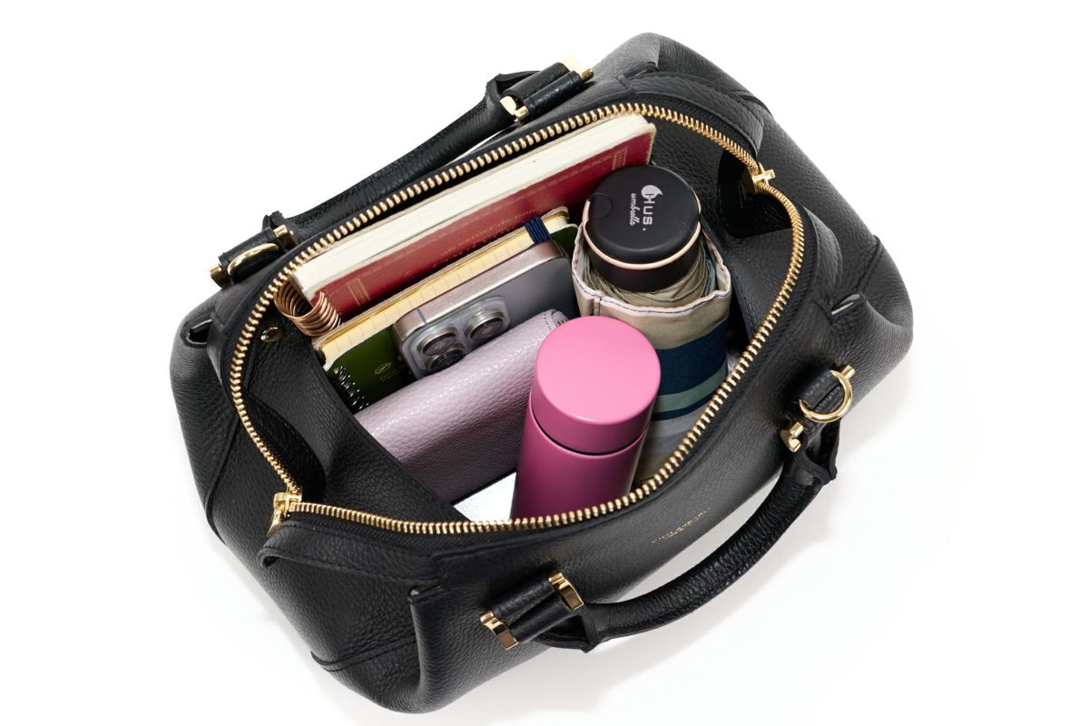 VIOLAd'ORO ヴィオラドーロ TRERO トレロ Wフェイスボストンバッグ V-1539