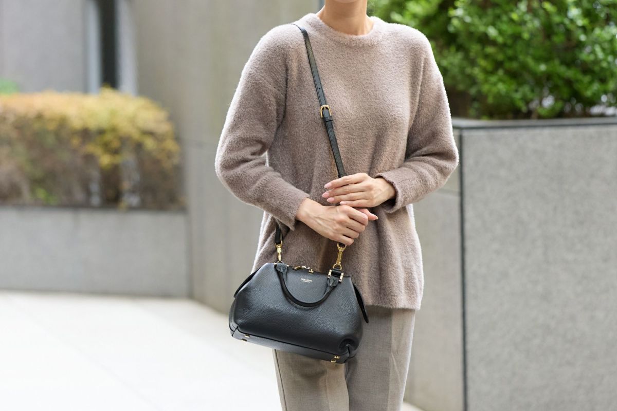 VIOLAd'ORO ヴィオラドーロ TRERO トレロ Wフェイスボストンバッグ V-1539