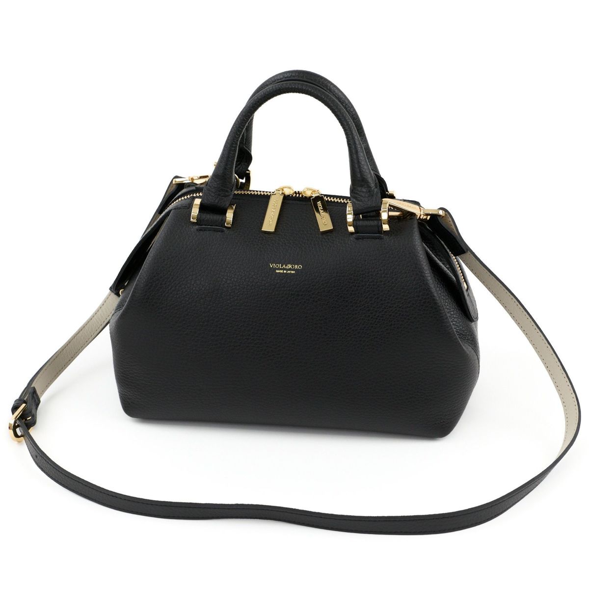VIOLAd'ORO ヴィオラドーロ TRERO トレロ Wフェイスボストンバッグ V-1539