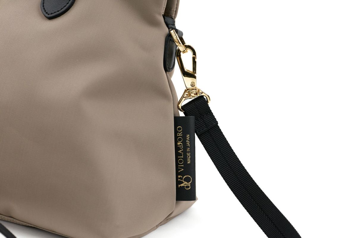VIOLAd'ORO ヴィオラドーロ BIANCA ビアンカ 2WAYトートバッグ(S) V-2251