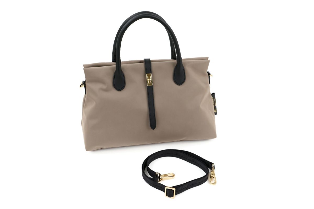 VIOLAd'ORO ヴィオラドーロ BIANCA ビアンカ 2WAYトートバッグ(S) V-2251