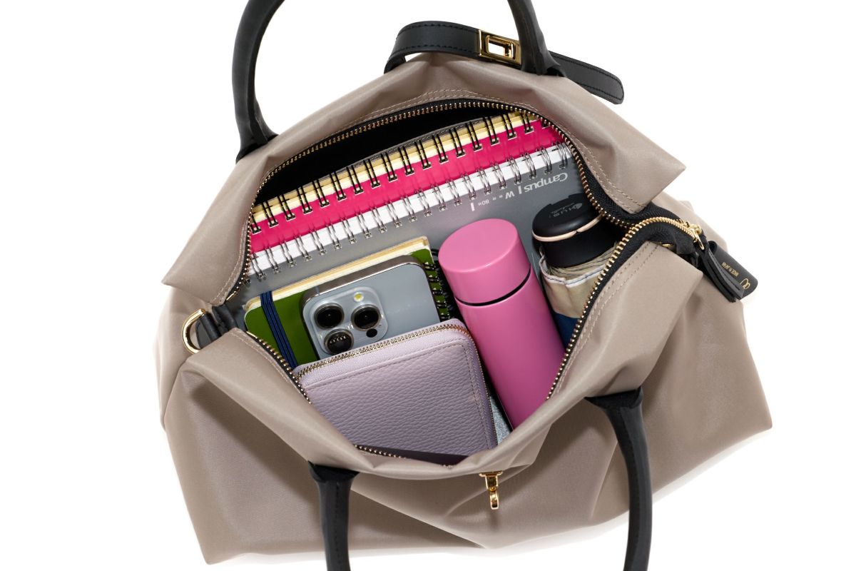 VIOLAd'ORO ヴィオラドーロ BIANCA ビアンカ 2WAYトートバッグ(S) V-2251