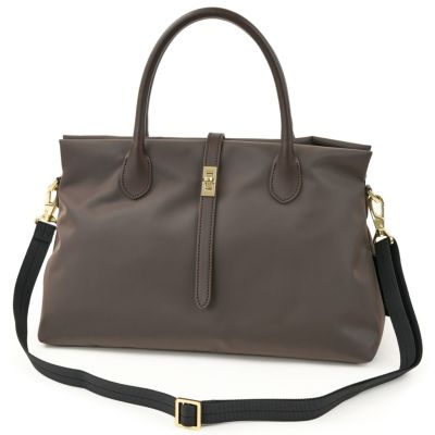 VIOLAd'ORO ヴィオラドーロ BIANCA ビアンカ 2WAYトートバッグ(S) V-2251