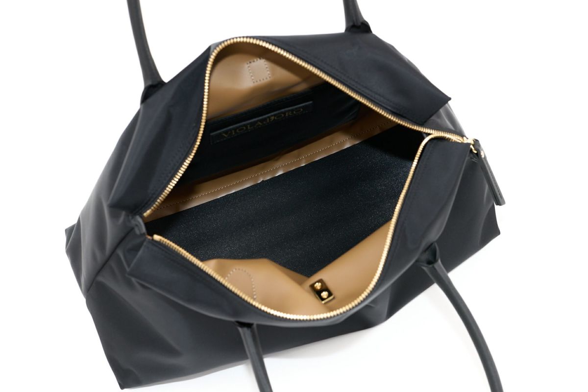 VIOLAd'ORO ヴィオラドーロ BIANCA ビアンカ トートバッグ(M) V-2261