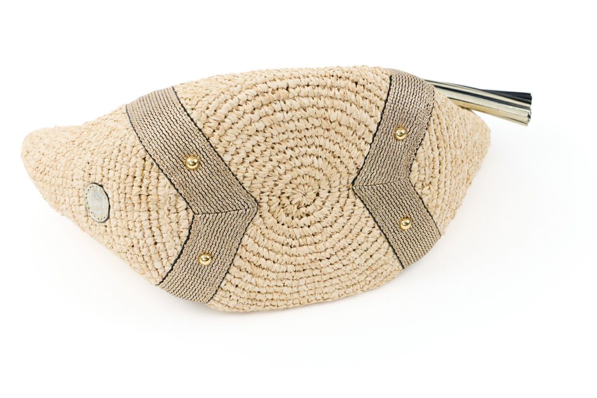 VIOLAd'ORO ヴィオラドーロ SANDRO サンドロ かごバッグ V-8087