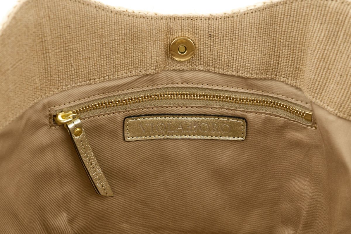 VIOLAd'ORO ヴィオラドーロ SANDRO サンドロ かごバッグ V-8087