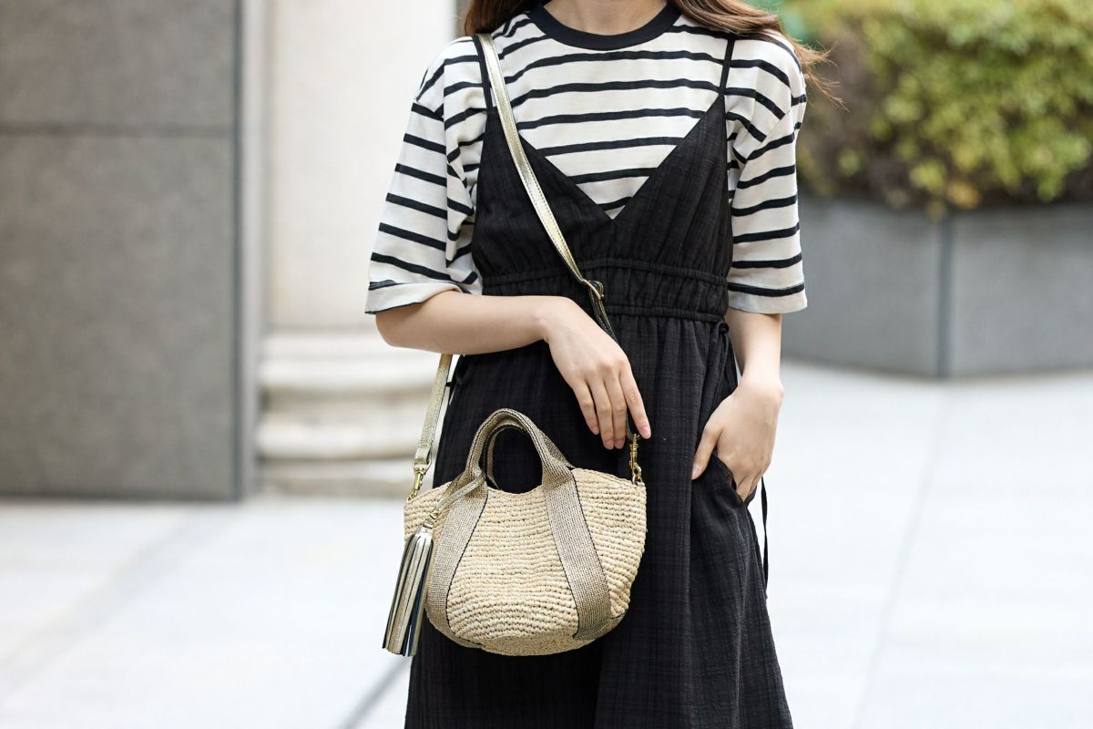 VIOLAd'ORO ヴィオラドーロ SANDRO サンドロ 2WAYかごバッグ V-8247