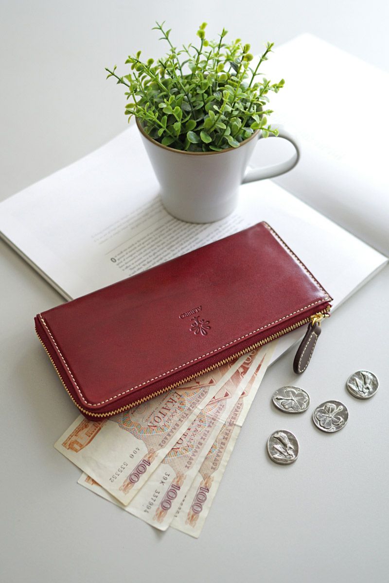 ALBERO アルベロ PIERROT ピエロ 小銭入れ付き長財布（L字ファスナー式） 6455