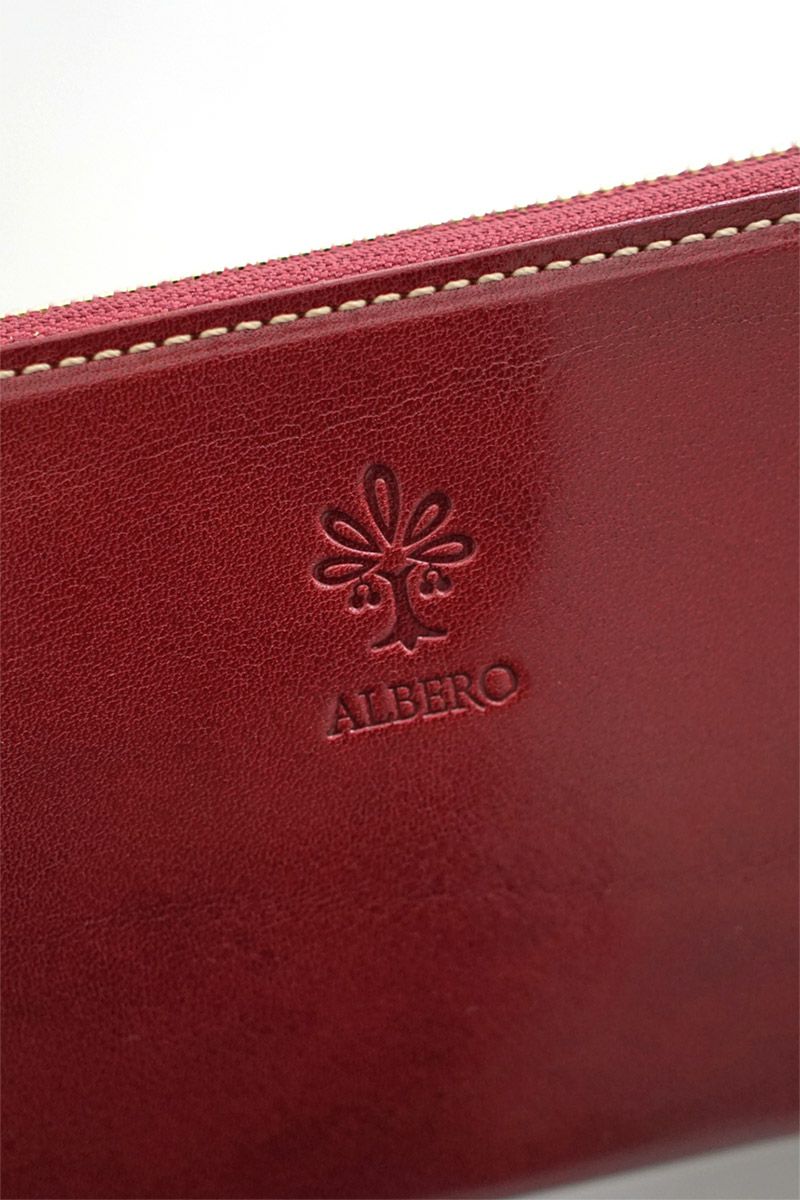 ALBERO アルベロ PIERROT ピエロ 小銭入れ付き長財布（L字ファスナー式） 6455