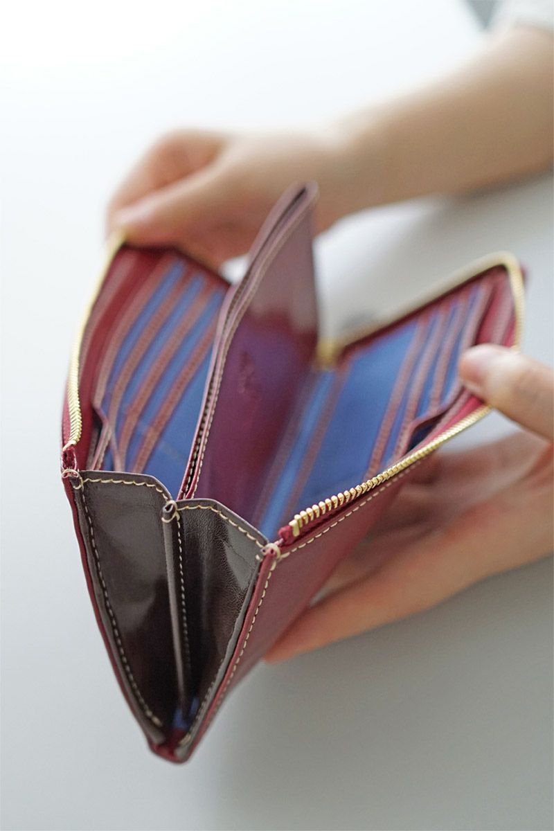 ALBERO アルベロ PIERROT ピエロ 小銭入れ付き長財布（L字ファスナー式） 6455