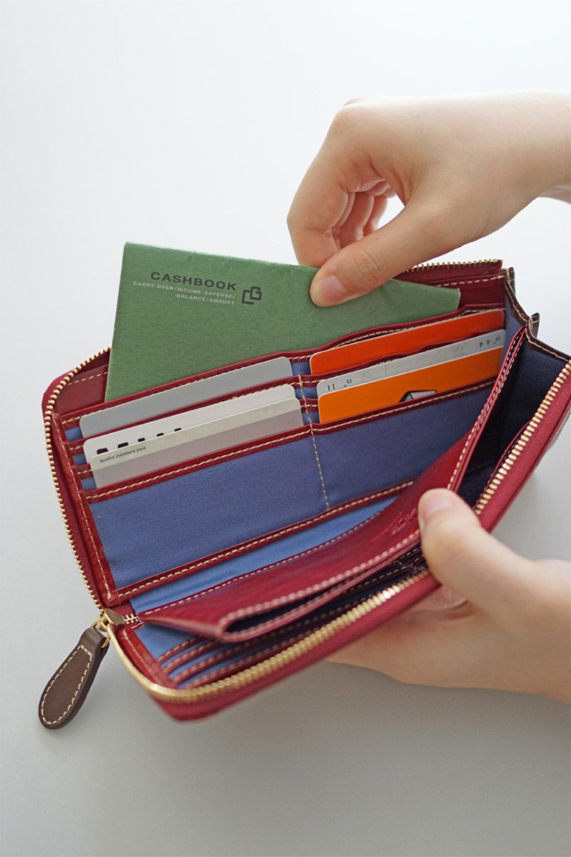 ALBERO アルベロ PIERROT ピエロ 小銭入れ付き長財布（L字ファスナー式） 6455