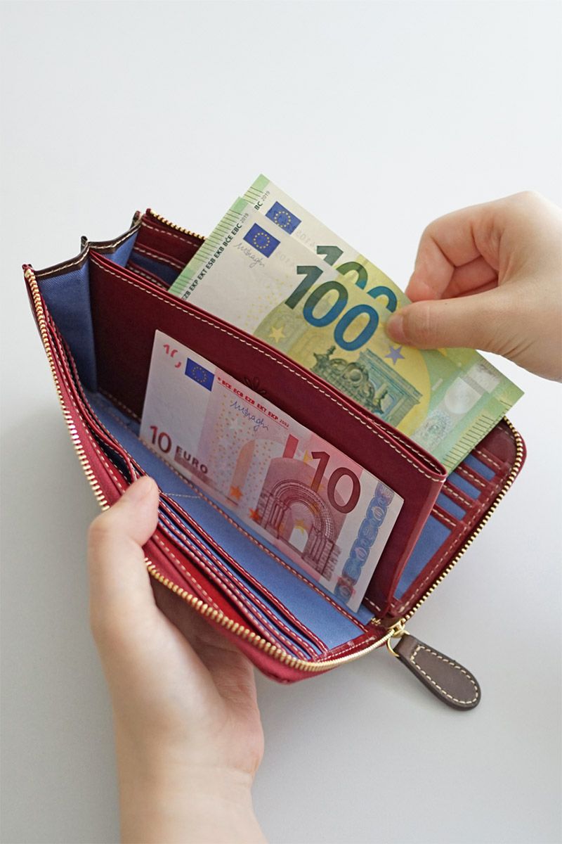 ALBERO アルベロ PIERROT ピエロ 小銭入れ付き長財布（L字ファスナー式） 6455