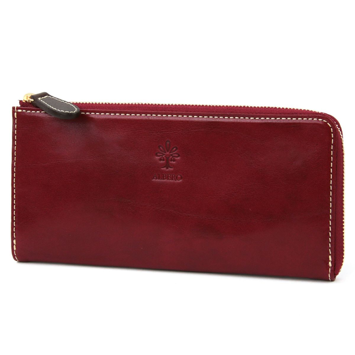 ALBERO アルベロ PIERROT ピエロ 小銭入れ付き長財布（L字ファスナー式） 6455