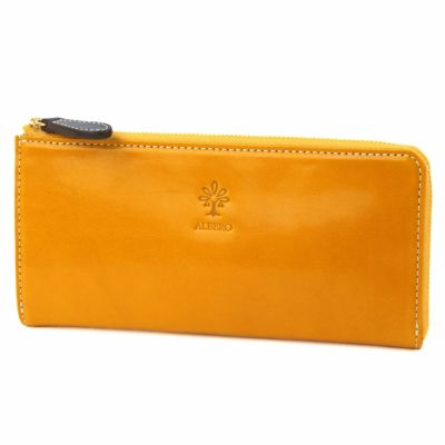 ALBERO アルベロ PIERROT ピエロ 小銭入れ付き長財布（L字ファスナー式） 6455
