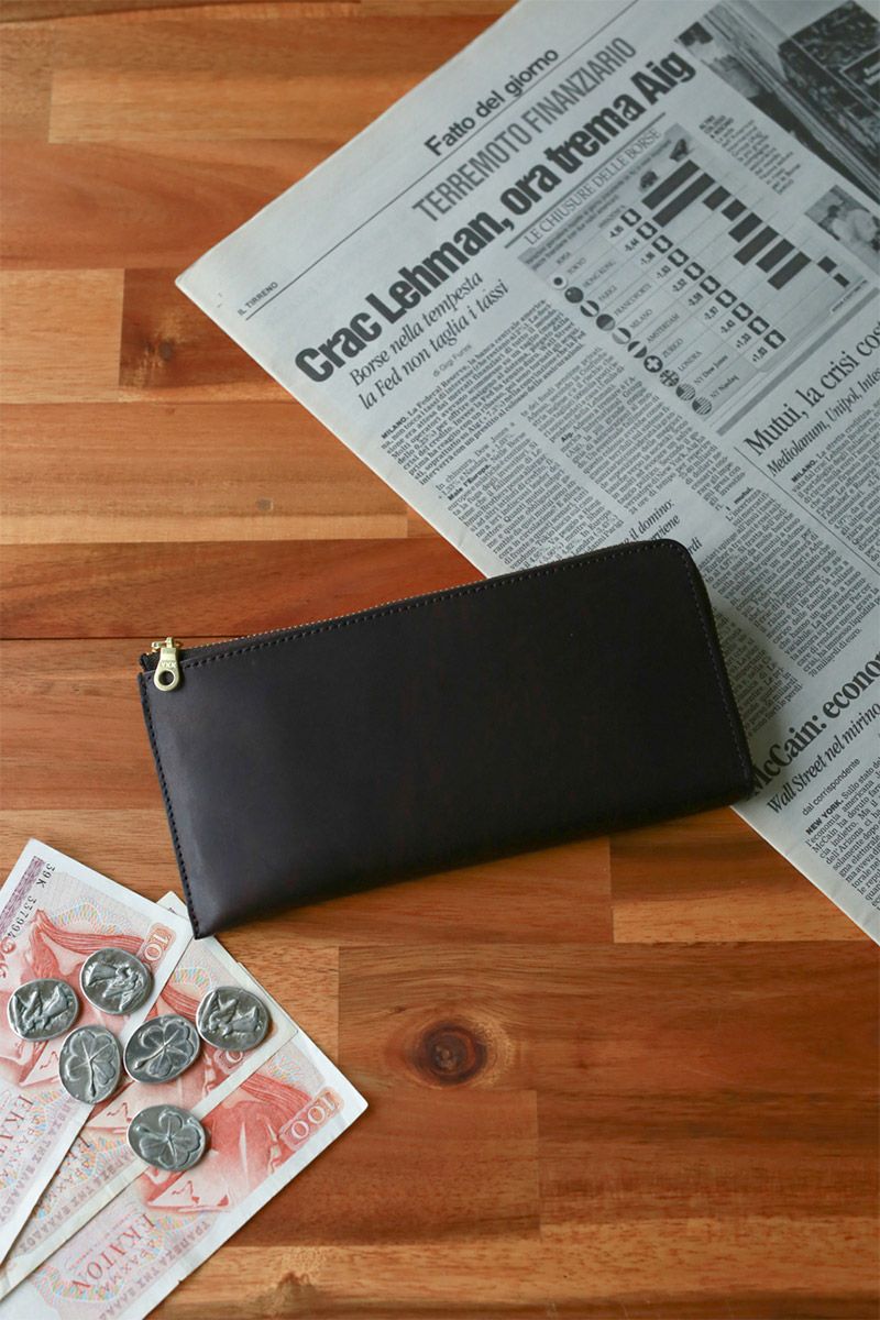 Dakota BLACK LABEL ダコタ ブラックレーベル ヒルツ 小銭入れ付き長財布（L字ファスナー式） 0620082