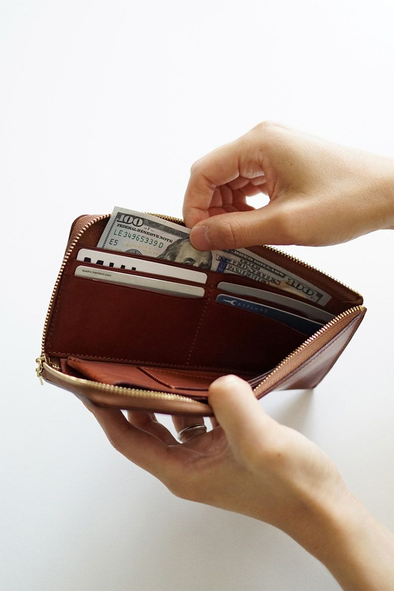 Dakota BLACK LABEL ダコタ ブラックレーベル ヒルツ 小銭入れ付き長財布（L字ファスナー式） 0620082