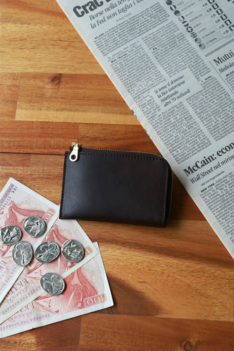 Dakota BLACK LABEL ダコタ ブラックレーベル ヒルツ 小銭入れ付きミニ財布（L字ファスナー式） 0620083