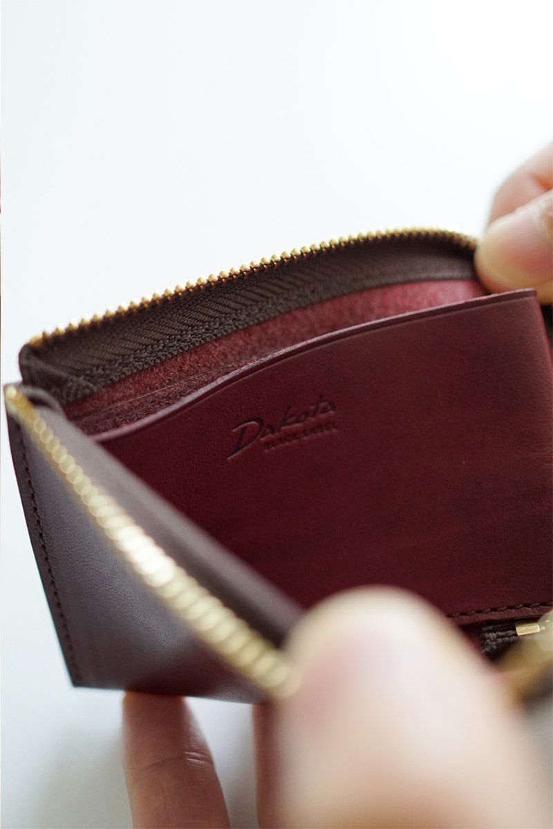 Dakota BLACK LABEL ダコタ ブラックレーベル ヒルツ 小銭入れ付きミニ財布（L字ファスナー式） 0620083