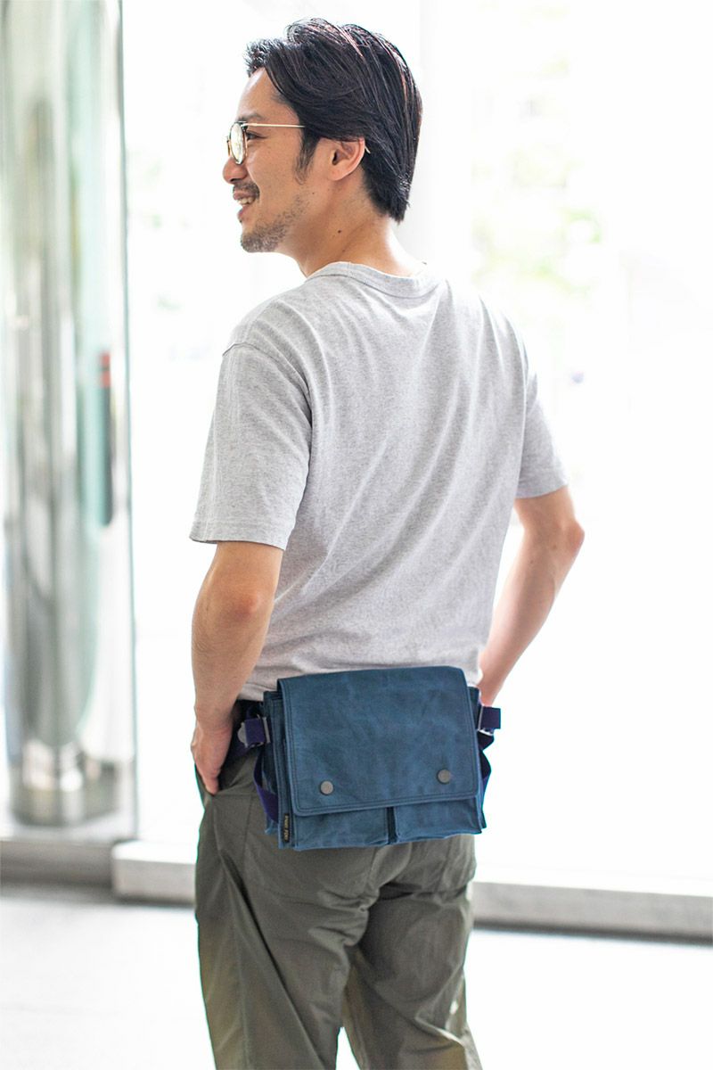 BAGGY PORT バギーポート ロウ引きパラフィン ウエストバッグ ACR-442