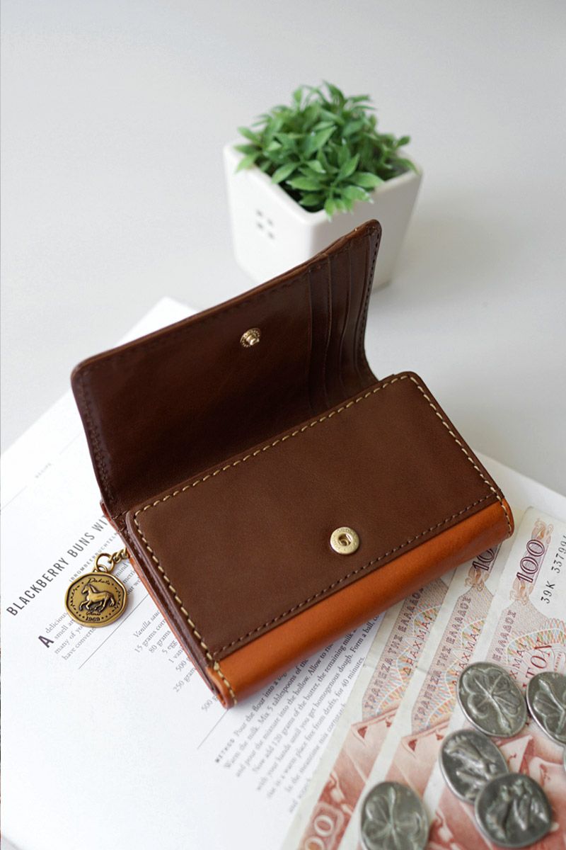 Dakota ダコタ ラフィナート 小銭入れ付き三つ折り財布 0031740