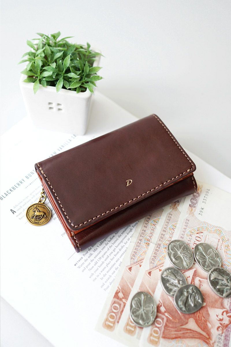 Dakota ダコタ ラフィナート 小銭入れ付き三つ折り財布 0031740