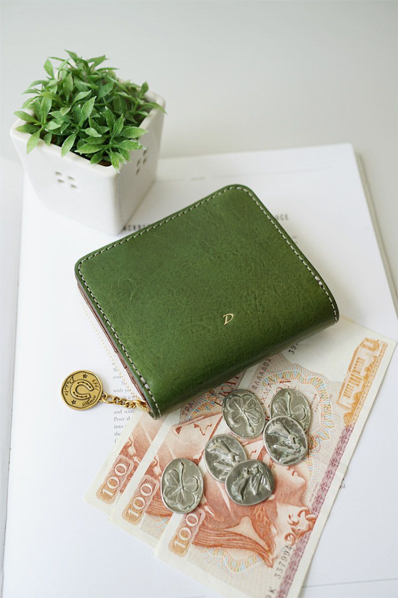 Dakota ダコタ ラフィナート 小銭入れ付き二つ折り財布 0031741