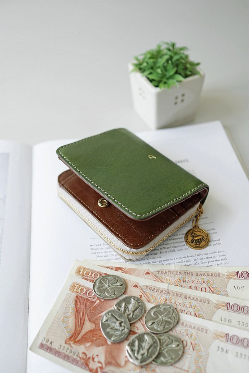 Dakota ダコタ ラフィナート 小銭入れ付き二つ折り財布 0031741