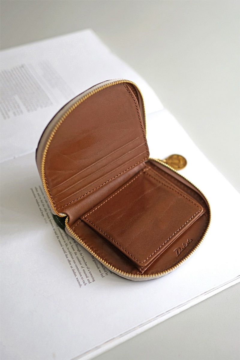 Dakota ダコタ ラフィナート 小銭入れ付き二つ折り財布（ラウンドファスナー式 ） 0031742